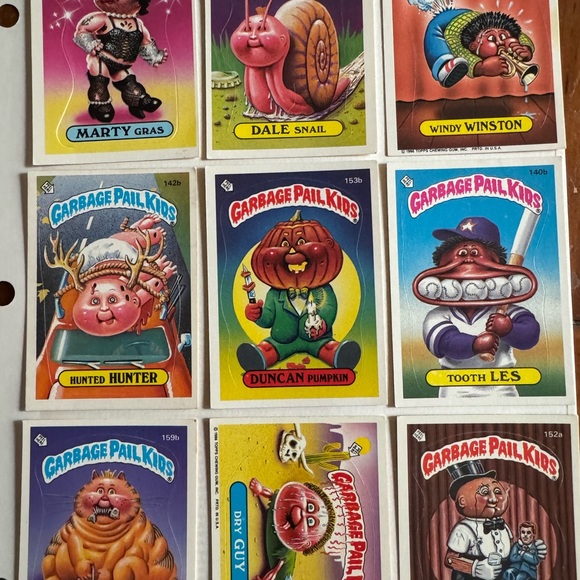 COPY - GPK Garbage Pail Kids lot of 9 OS3 thru OS7; 1986 - Picture 7 of 12